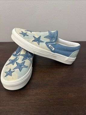 Vans “Starry Night” Denim Slip-Ons